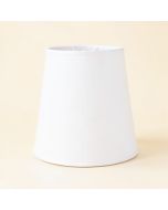 Mnm 15.7 '' H X 20.9 '' W Linen Novelty Lamp Shade ( Screw On ) In White (synthetic illustration; no displayed measurements)