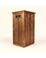 3 Ft. W X 2 Ft. D Wooden Vertical Tool Shed (synthetic illustration; no displayed measurements)