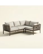 Alp Patio Sectional With Cushions (synthetic illustration; no displayed measurements)