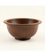 Kraus Kore Stainless Steel Wood Colander Set (synthetic illustration; no displayed measurements)