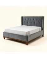 Borah Upholstered Low Profile Sleigh Bed (synthetic illustration; no displayed measurements)