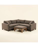 Fenelia 116 '' Wide Symmetrical Modular Corner Sectional With Ottoman (synthetic illustration; no displayed measurements)