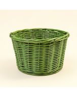 Folding Wicker Grass Weaving Basket Rope Tassel For Storing Cosmetics Dirty Clothes (synthetic illustration; no displayed measurements)