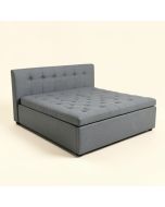 Tufted Upholstered Storage Platform Bed (synthetic illustration; no displayed measurements)