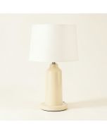 31 '' Cream Table Lamp (synthetic illustration; no displayed measurements)