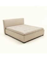Farouk Twin Tufted Upholstered Platform Bed (synthetic illustration; no displayed measurements)