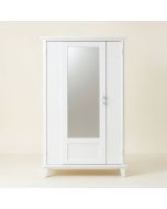 Giustina Lockable Organizer Over The Door Jewelry Armoire With Mirror (synthetic illustration; no displayed measurements)