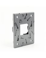 Music Note And Clarinet 1-Gang Toggle Light Switch Wall Plate (synthetic illustration; no displayed measurements)
