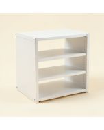 25 Pair Stackable Shoe Rack (synthetic illustration; no displayed measurements)