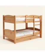 Callam Twin Over Twin Solid Wood Standard Bunk Bed (synthetic illustration; no displayed measurements)