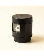 Black 1 -Bulb Outdoor Bulkhead Light (synthetic illustration; no displayed measurements)