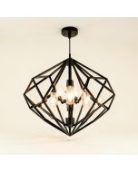 Burkeville 6 - Light Statement Geometric Chandelier (synthetic illustration; no displayed measurements)