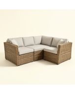 Abrionna Patio Sectional With Cushions (synthetic illustration; no displayed measurements)
