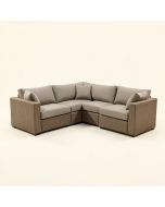Boyden 4 Piece Sectional Seating Group With Cushions (synthetic illustration; no displayed measurements)