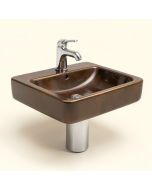 Vitreous China Rectangular Vessel Bathroom Sink With Faucet And Overflow (synthetic illustration; no displayed measurements)