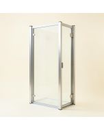 Encore 56 '' W X 58 '' H Bypass Semi-Frameless Tub Door With Clearmax Technology (synthetic illustration; no displayed measurements)