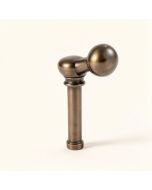 Annabel Adjustable 72 '' To 144 '' 1 '' Single Curtain Rod (synthetic illustration; no displayed measurements)