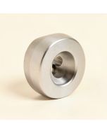 Contemporary Metal Pull 1 1/4 '' Center To Center Finger Pull (synthetic illustration; no displayed measurements)