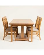 Donegal 3 - Piece Counter Height Drop Leaf Solid Oak Dining Set (synthetic illustration; no displayed measurements)