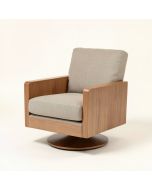 Ildze 29 '' Wide Swivel Armchair (synthetic illustration; no displayed measurements)