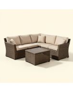 Mykonos 3 Piece Seating Group With Cushions (synthetic illustration; no displayed measurements)