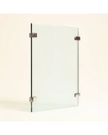 Linea 30 '' W X 72 '' H Screen Frameless Fixed Glass Panel (synthetic illustration; no displayed measurements)