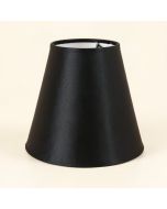 Silk/Shantung Bell Lamp Shade ( Screw On ) (synthetic illustration; no displayed measurements)