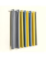 Seaforth Semi-Sheer Grommet Single Curtain Panel (synthetic illustration; no displayed measurements)