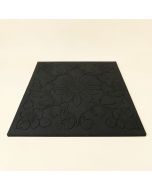 Tangier Scroll Floral 30 In . X 18 In . Non-Slip Outdoor Door Mat (synthetic illustration; no displayed measurements)
