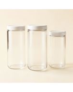 Mr. Coffee 3 Piece Kitchen Canister Set (synthetic illustration; no displayed measurements)