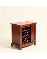 Bar Unit With Wine Storage (synthetic illustration; no displayed measurements)