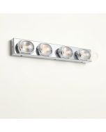 4-Light Chrome Vanity Light (synthetic illustration; no displayed measurements)