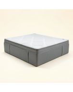 12 '' Firm Gel Memory Foam Mattress And Box Spring (synthetic illustration; no displayed measurements)