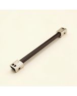 Fleurette Square Single Curtain Rod (synthetic illustration; no displayed measurements)