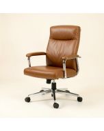 Thorgarth Genuine Leather Conference Chair (synthetic illustration; no displayed measurements)