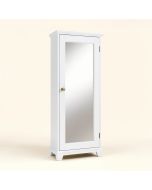 Annice Over The Door Jewelry Armoire With Mirror (synthetic illustration; no displayed measurements)