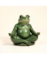 Meditating Frog Statue (synthetic illustration; no displayed measurements)