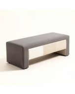 Ariyel Upholstered Wood Bench (synthetic illustration; no displayed measurements)