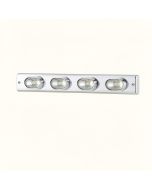 4-Light Dimmable Polished Chrome Vanity Light (synthetic illustration; no displayed measurements)