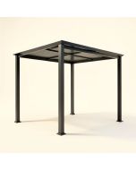 Ithaca Attached 10 Ft. W X 10 Ft. D Vinyl Pergola (synthetic illustration; no displayed measurements)