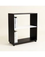 Jahira 48.4 '' H X 9.85 '' W Geometric Bookcase (synthetic illustration; no displayed measurements)