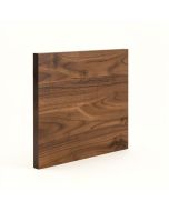 Array 8.25 '' Solid Hardwood Wall Paneling In American Walnut (synthetic illustration; no displayed measurements)
