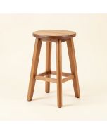 Landingville Solid Wood 30 '' Bar Stool (synthetic illustration; no displayed measurements)