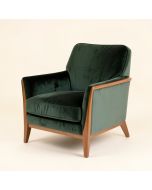 Chiang 37.5 '' Wide Velvet Armchair (synthetic illustration; no displayed measurements)