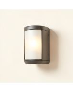 Pursley 13.39 '' H Outdoor Armed Sconce (synthetic illustration; no displayed measurements)
