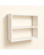 Eppler 21.85 '' W X 12 '' H X 6.98 '' D Solid Wood Wall Mounted Bathroom Shelves (synthetic illustration; no displayed measurements)