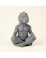 Thermia Whimsical Meditating Dragon Fists Inner Qi Strength Power Figurine (synthetic illustration; no displayed measurements)