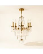 Machen 7 - Light Statement Tiered Chandelier (synthetic illustration; no displayed measurements)