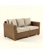 Hessmer Patio Sofa With Cushions (synthetic illustration; no displayed measurements)