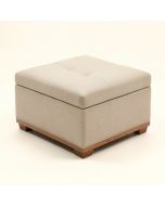 Maryalice 34 '' Wide Tufted Square Cocktail Ottoman (synthetic illustration; no displayed measurements)